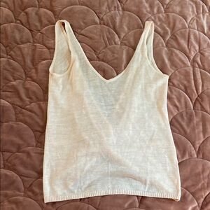 Lululemon Athletica Pink Fitted Tank Top